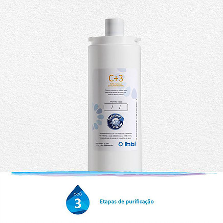 Refil Filtro IBBL C+3 para Purificador de Agua (2)