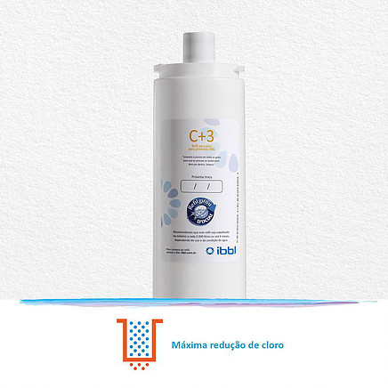 Refil Filtro IBBL C+3 para Purificador de Agua (3)