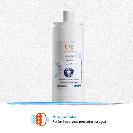 Refil Filtro IBBL C+3 para Purificador de Agua (4)