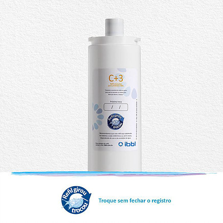 Refil Filtro IBBL C+3 para Purificador de Agua (5)