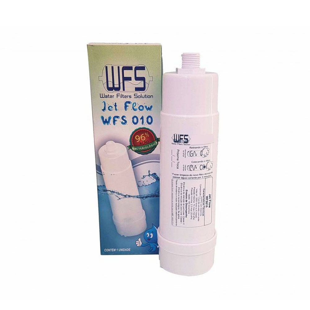 Refil WFS010 Jet Flow - Compativel com Pre-Filtros de 10 Polegadas