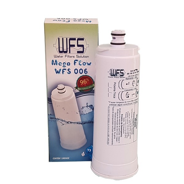 Refil WFS011 Full Flow - Compatível com Filtro Esmaltec Aqua7